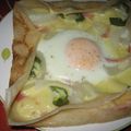 チビくん's cooksnap of when they made 野菜とチーズのガレット.