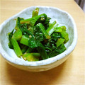 ちゃくちき's cooksnap of when they made かんたん小松菜（からしあえ）.