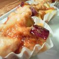 なにぬねにょろん's cooksnap of when they made 黒糖大好き♡さつまいも＆りんご蒸しパン.