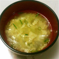 わさ郎。's cooksnap of when they made 簡単～白菜と玉子のふわとろ中華スープ～.