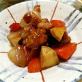 SunnyMaple's cooksnap of when they made こってり甘辛～♪鶏肉とさつまいもの炒め煮.