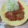 ジョリポン's cooksnap of when they made ♡強力粉でサクサク！とんかつ♡.