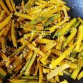 ぽぽぺっぺ's cooksnap of when they made お弁当に◎食材1つ♪かぼちゃのきんぴら.
