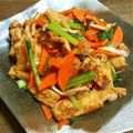 ときたまご77's cooksnap of when they made パパッと♪にんにくの芽とおあげの炒め物.
