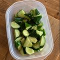 みるく茶's cooksnap of when they made 簡単☆もう一品やみつききゅうりのナムル♪.