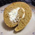 ぽむどてーる's cooksnap of when they made オーブントースターで☆栗クリームロール.
