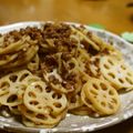 haruku221's cooksnap of when they made そぼろれんこんきんぴら.