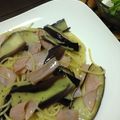 poeo's cooksnap of when they made 簡単☆ナスとハムのペペロンチーノ.