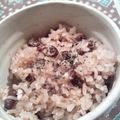 あかりんりん♪'s cooksnap of when they made 圧力なべで。簡単・おいしいお赤飯.