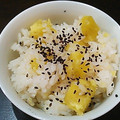 りらっくまぁま's cooksnap of when they made ほくほく☆さつまいもご飯.