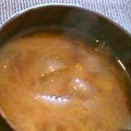 olive11's cooksnap of when they made 玉ねぎと竹輪の味噌汁.