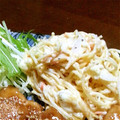 まちねいる's cooksnap of when they made 簡単☆エビと卵のスパサラダ.