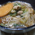 cook Tommy's cooksnap of when they made 生姜たっぷり　豚ごぼうそば　.