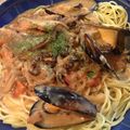 ずかっちゃ's cooksnap of when they made 地中海風クリームスパゲッティ.