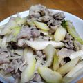 ぱんプきん's cooksnap of when they made セロリと豚バラのネギ塩レモン炒め.