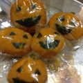 ささとゆゆ's cooksnap of when they made ハロウィン　おばけかぼちゃキャラ弁.