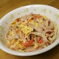 ぽりぽり拓庵's cooksnap of when they made 夏の定番♪わが家のサラダうどん.