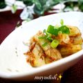 まゆディッシュ's cooksnap of when they made れんこんのかつお醤油和え.