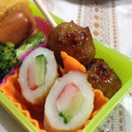 chaiko５'s cooksnap of when they made お弁当のスキマに❤ちくわのカニカマ胡瓜.