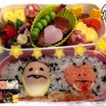 かず♡'s cooksnap of when they made なめこのキャラ弁.