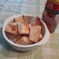 オレンジリング's cooksnap of when they made 簡単おやつ スイートなパン.