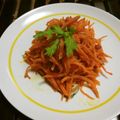 ミセス♡ エス's cooksnap of when they made 赤ピーソースで♪にんじん๑そて～✿.