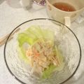 cheb05's cooksnap of when they made 白菜のマヨーグルトサラダ.