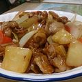 SILONIBARI's cooksnap of when they made 豚肉でじゃが芋の甘辛絡め～♬.