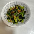 クックSQ4QC3☆'s cooksnap of when they made 小松菜と人参のナムル❁.