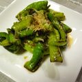 どんうん's cooksnap of when they made おつまみにも　アスパラとしし唐の簡単炒め.