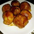 超わかばマーク's cooksnap of when they made 簡単☆焼肉のたれde肉巻きおにぎり.