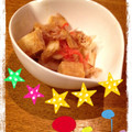 Namin☆'s cooksnap of when they made 長いもと油揚げと紅しょうが♪和風サラダ.