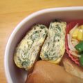 daikanon's cooksnap of when they made おべんとうに＊しそ入り卵焼き.