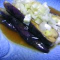 ぽんぷー's cooksnap of when they made 超簡単で絶品☆焼きなすの酢醤油和え.
