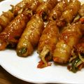 もりもっこ's cooksnap of when they made 野菜の豚肉巻き.