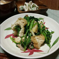 SUI＊KOH's cooksnap of when they made 大根菜（抜き菜）ときつねの和風炒め♪.