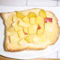 さよならよーしゃん's cooksnap of when they made 角切りさつま芋のマロンクリームトースト.