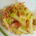 うめたむ's cooksnap of when they made 白菜とベーコン＋αサラダ.