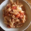 みるく茶's cooksnap of when they made 付け合せに！残ったトマト缶で簡単ペンネ.