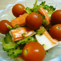 maruru-nn's cooksnap of when they made ゴーヤとかにかまの梅肉和え.