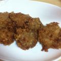 kuri168's cooksnap of when they made ★簡単★豚コマで一口トンカツ.