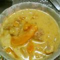 ﾋｭｰｼﾞｰ's cooksnap of when they made ココナツとかぼちゃのチキンスープカレー☆.
