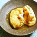 kebeibiko's cooksnap of when they made 変わりおでん種８☆枝豆とチーズの巾着.