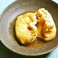 kebeibiko's cooksnap of when they made 変わりおでん種８☆枝豆とチーズの巾着.