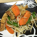 yk_nomu's cooksnap of when they made あぶらあげともやしの炒め.