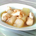 natoline's cooksnap of when they made 冬瓜と鶏手羽の煮物.