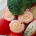 amanusa's cooksnap of when they made お弁当に最適！カニカマとチーズのピック.
