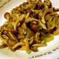 makihide's cooksnap of when they made さっと１品、きのこのポン酢炒め.