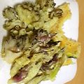 ソルシエ's cooksnap of when they made みょうがの天ぷら.