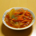 もんしゅしゅ's cooksnap of when they made ハムとじゃがいものアラビアータ風トマト煮.